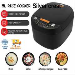 クロスボーダーricooker5lnonrustypot家庭用スマート炊飯器予約定時英規欧規ロット