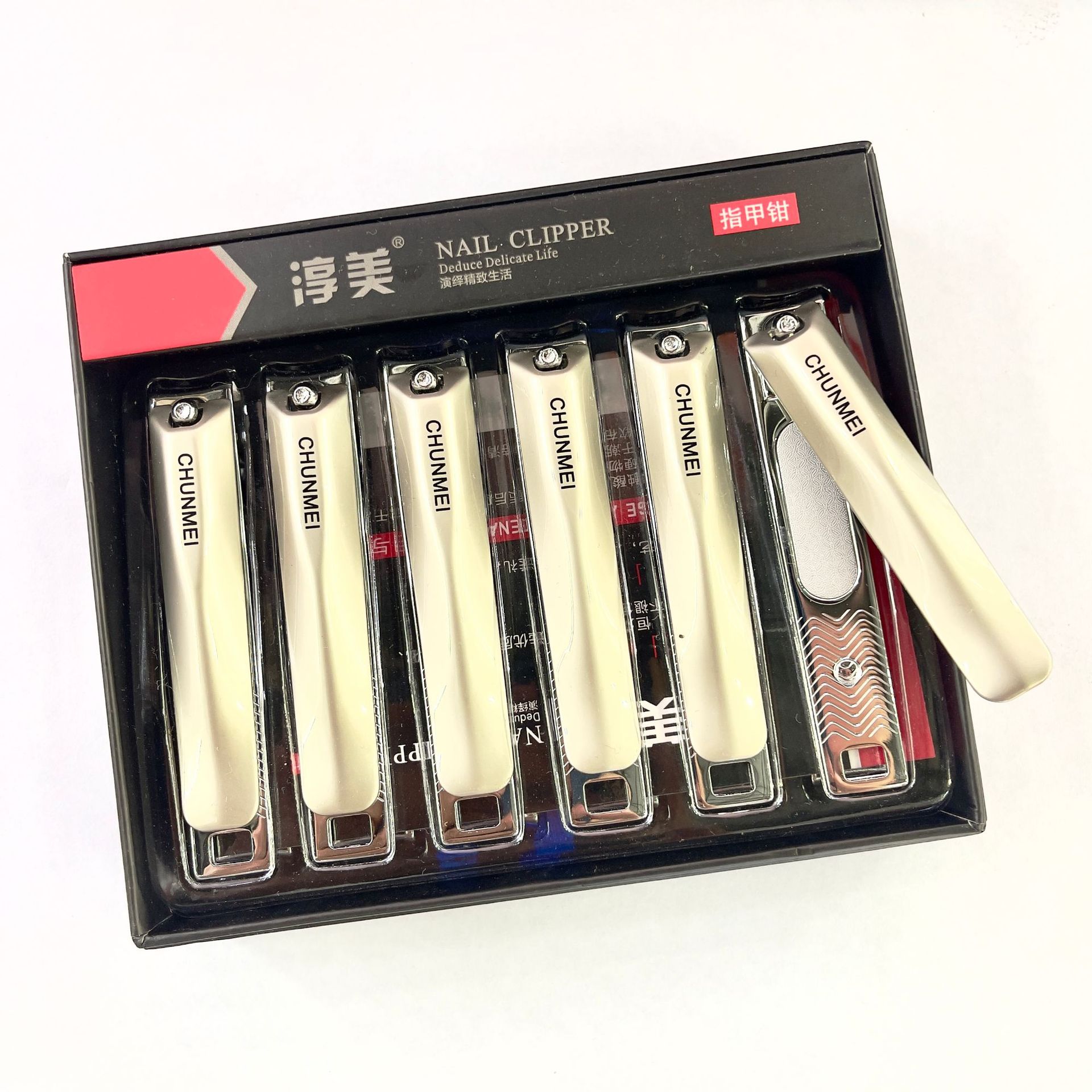 Cortauñas de acero inoxciente, afilado, diseño antiesparcido – Mayorista de Yiwu