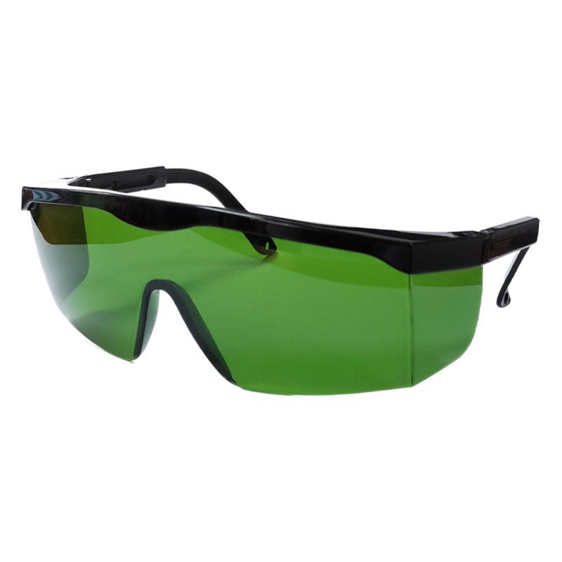 Gafas de protección láser UV banda de luz azul 190-490nm anti-impacto Protección Laboral gafas láser de viento