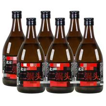 厂货直发北京二锅头42度清香型整箱12*750ml大棕瓶纯粮白酒批发