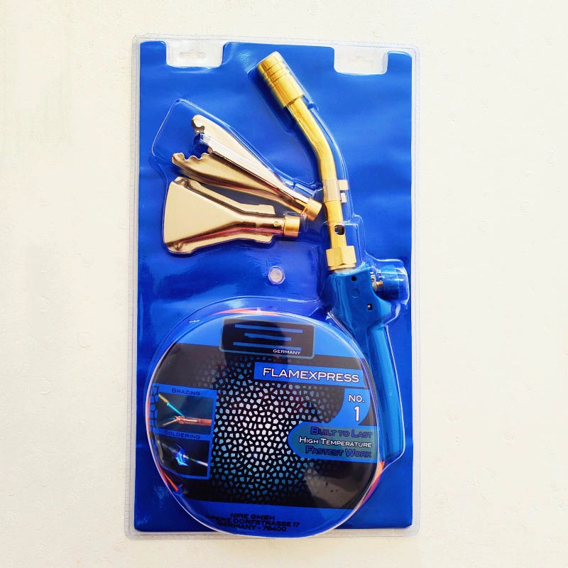 Скидка на прямые поставки для внешней торговли, нагревательная горелка, огнемет для сжиженного газа с насадкой типа «крокодил», блистерная упаковка с кожаным шлангом 1.5m шт.