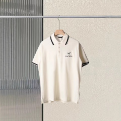 正しい版の検査版2025夏の豪華な潮polo半袖tシャツの男女の同モデルの現物は代行します。