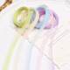 1cm wide fairy gas hazy soft light snow gauze belt handmade DIY bow hair accessories hair accessories hair clip accessories