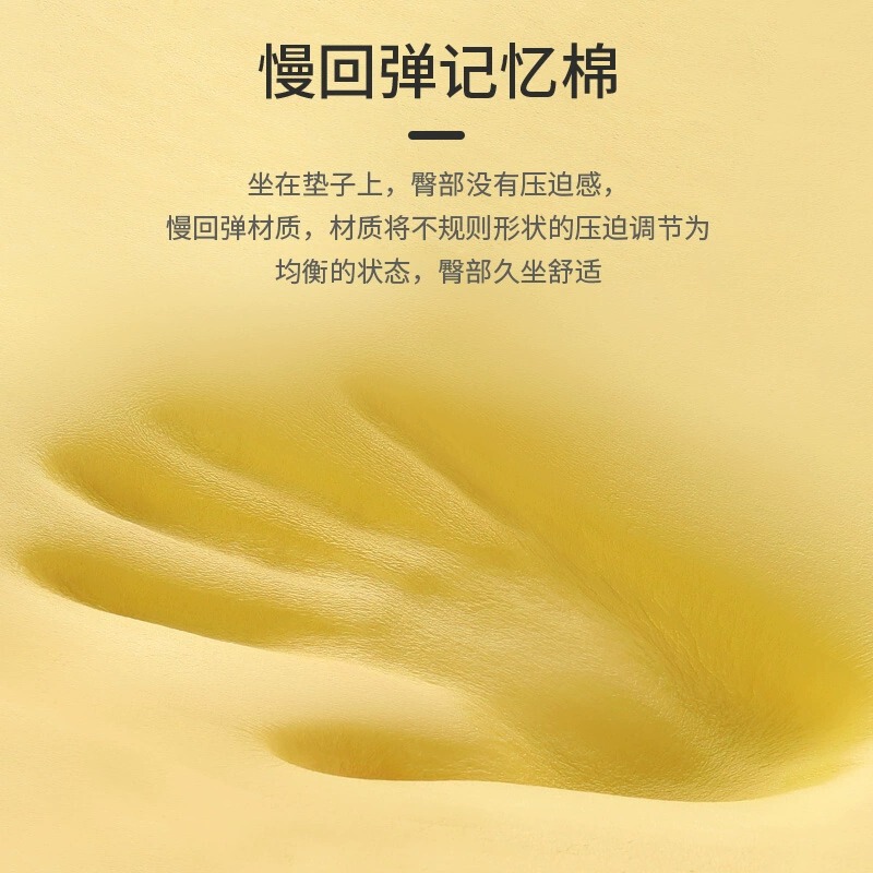 记忆棉坐垫跨境批发办公室久坐学生护腰垫子四季通用瑜伽垫透气|undefined