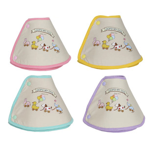 South Korea Elizabeth Circle Pet Snap Anti-Lick Anti-bite Collar Soft Headgear Cat Dog Collar Wholesale Amazon