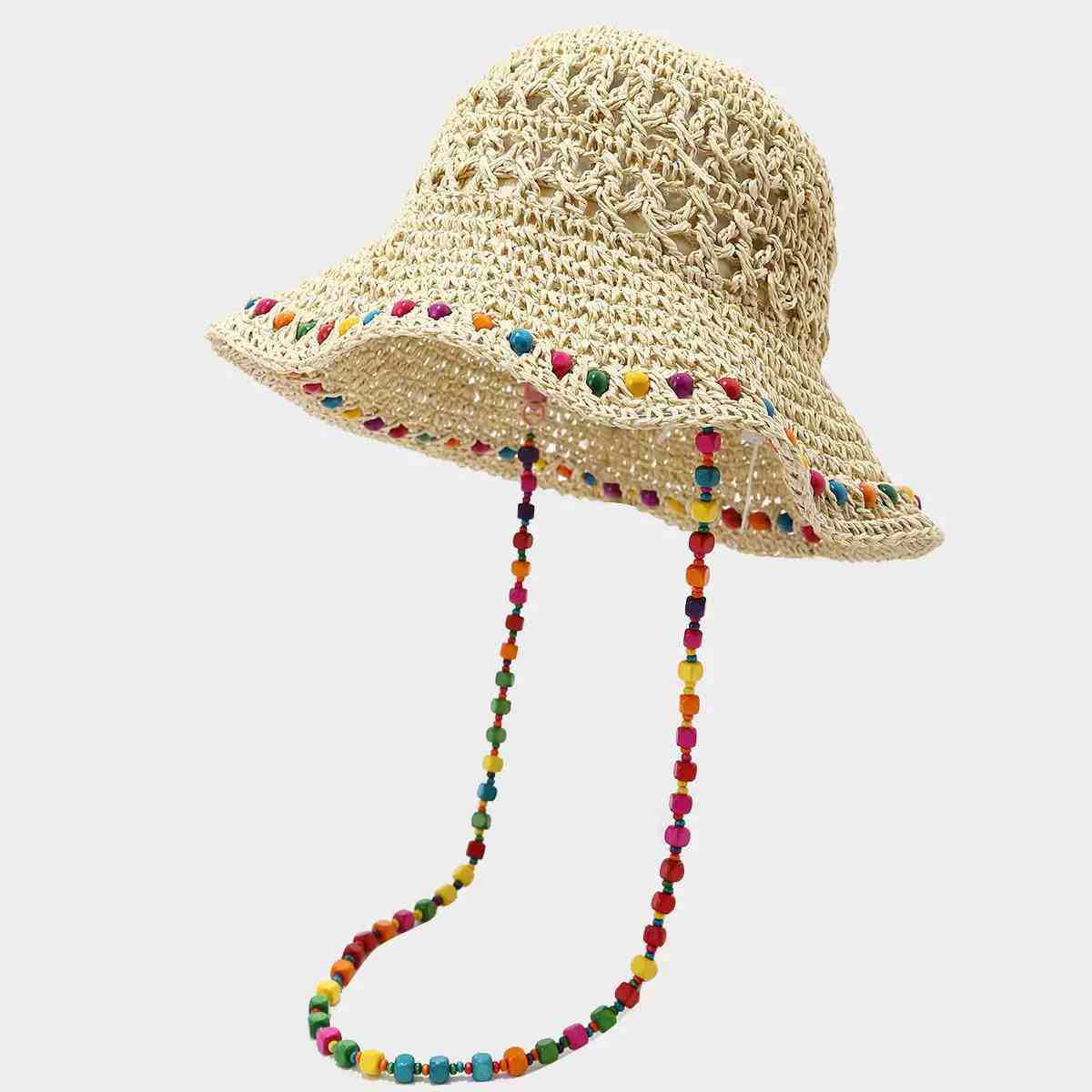 Spring&Summer Season Unisex Casual Simple Style Solid Color Big Eaves Bucket Hat