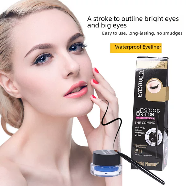 Music Flower Music Flower Colorful Eyeliner 24-Hour Waterproof and Sweat-Proof Cross-Border Beauty Hot Model M1009