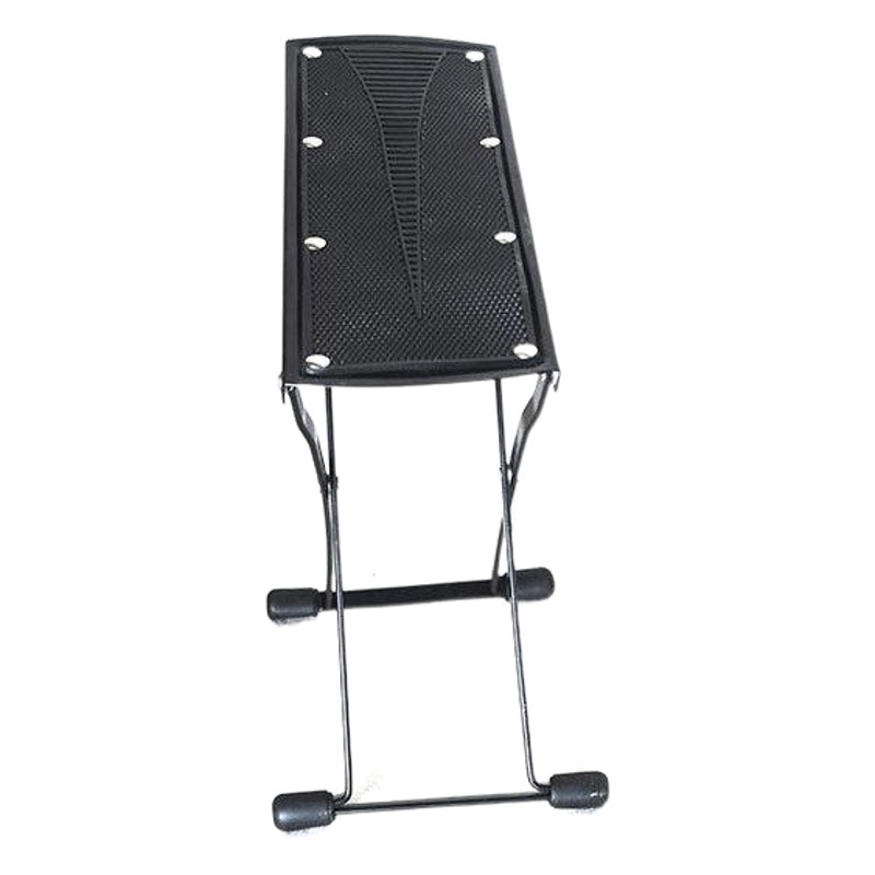 Directo de fábrica al por mayor pedal de guitarra clásica plegable de 6 velocidades ajustable reposapiés portátil de metal antideslizante pedal