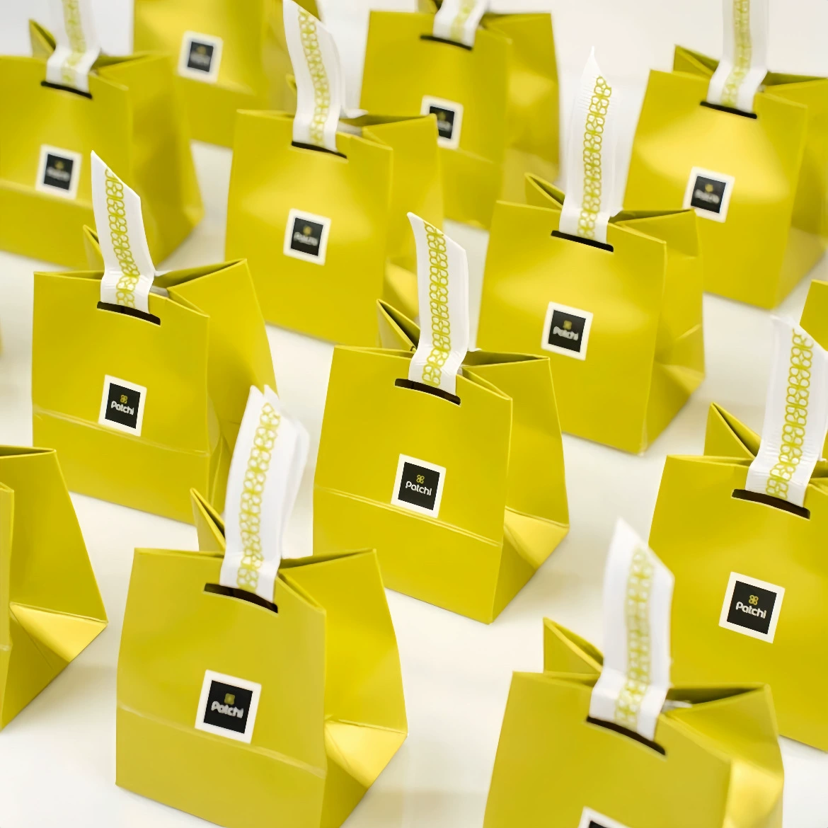 [Поддельная потеря десять] Патчи Шоколадный мини-зеленый подарочный пакет 2 шоколадных конфет с ручной подаркой оптом