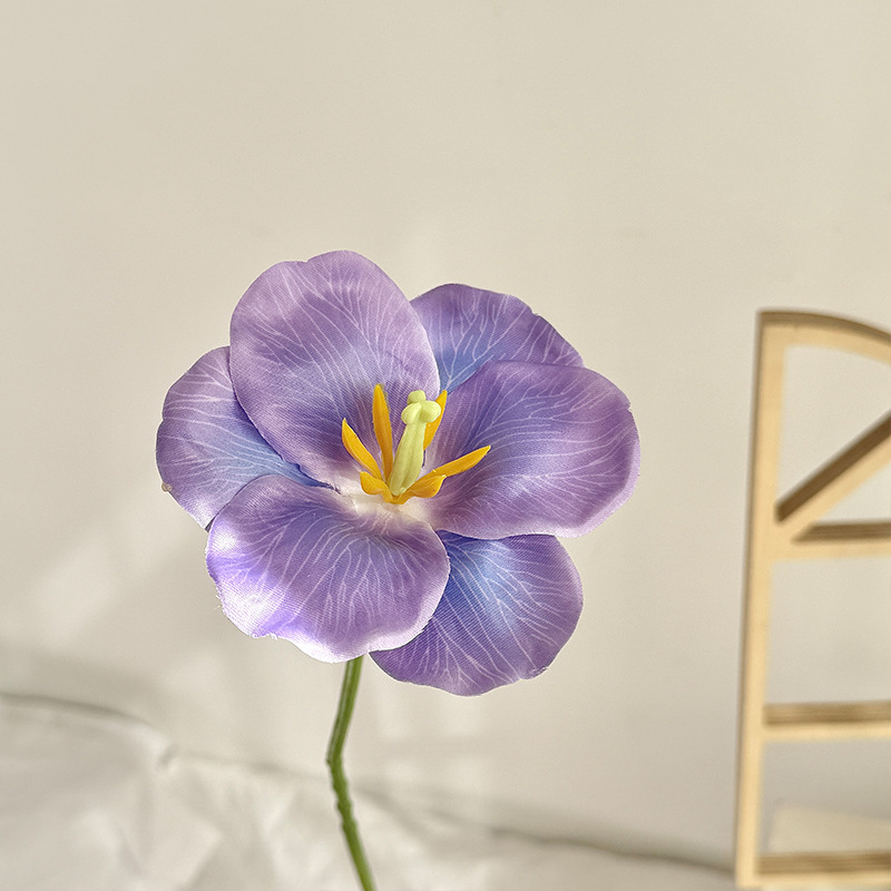 Inswind floreciente Tulipanes color Monae flores simuladas flor de mesa de comedor ramo ornamentos floral decoración floral flores falsas flores