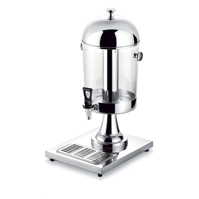 商用ステンレスジュース鼎ビール機バイキング冷温機飲料ミルクティージュース缶分配器8l|undefined