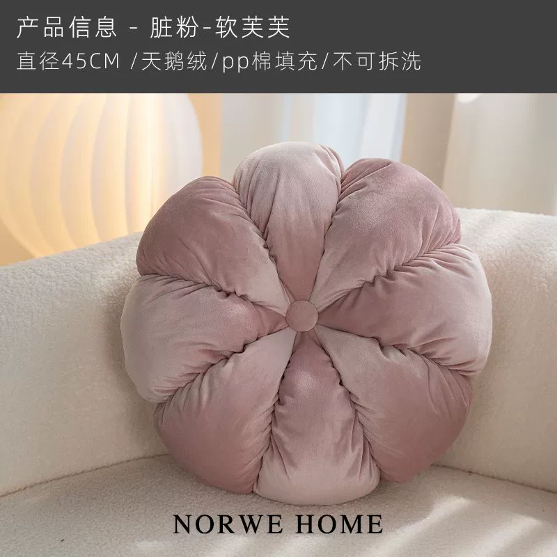 Sofa, back pillow, detachable pillowcase, french style