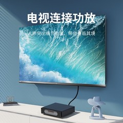 Audio cable 1/2 6.5mm to double lotus red and white audio RCA cable mobile phone computer speaker input conversion cable