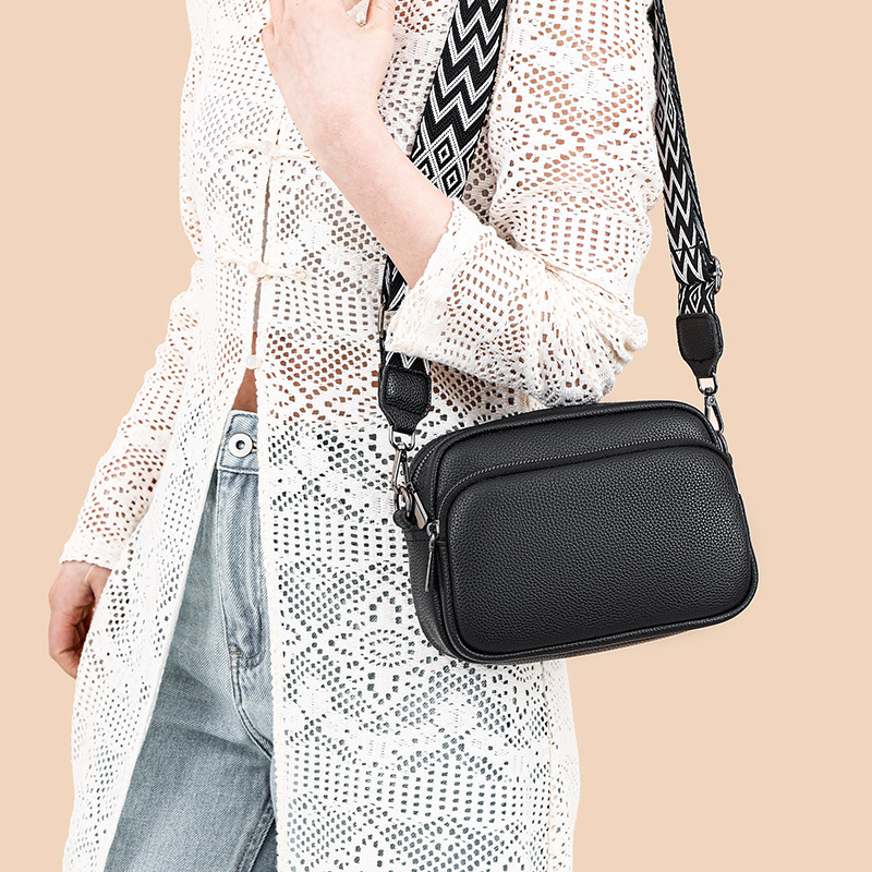 Nuevo bolso de mujer para comercio exterior, bolso de hombro multicapa de moda, bandolera ligera para mujer, monedero texturizado, bolso cuadrado pequeño para ir al trabajo