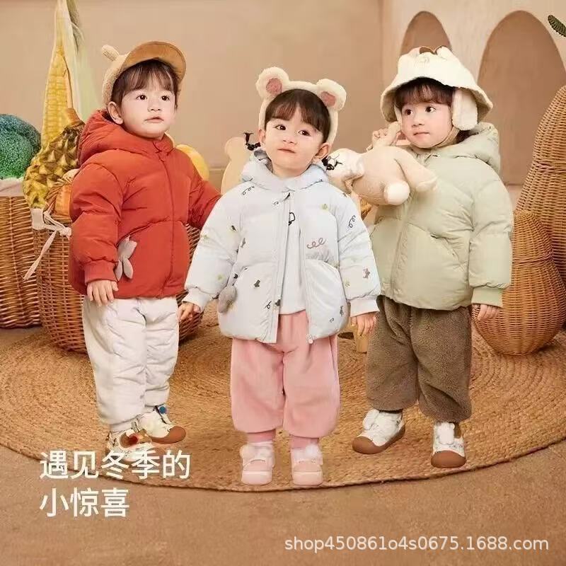 (White Goose down) Brand Discount Baby down Jacket for Autumn and Winter, Thickened and Stylish Outerwear for Children (White Goose down) Brand Discount Baby down Jacket for Autumn and Winter, Thickened and Stylish Outerwear for Children