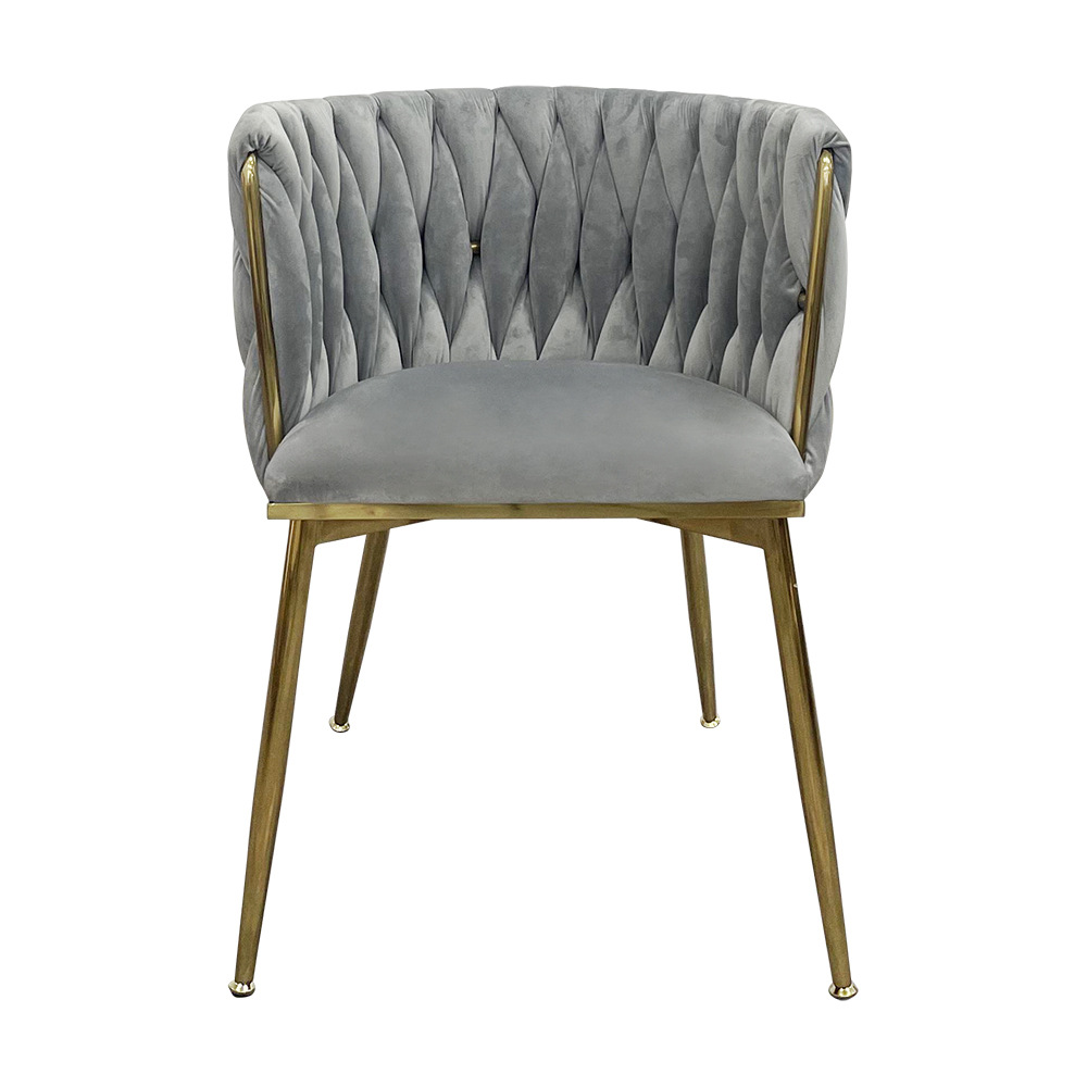 Fábrica directa personalizada silla de maquillaje dormitorio de niñas mesa de tocador silla de maquillaje casera de cocina de cocina de envoltura silla de comedor respaldo