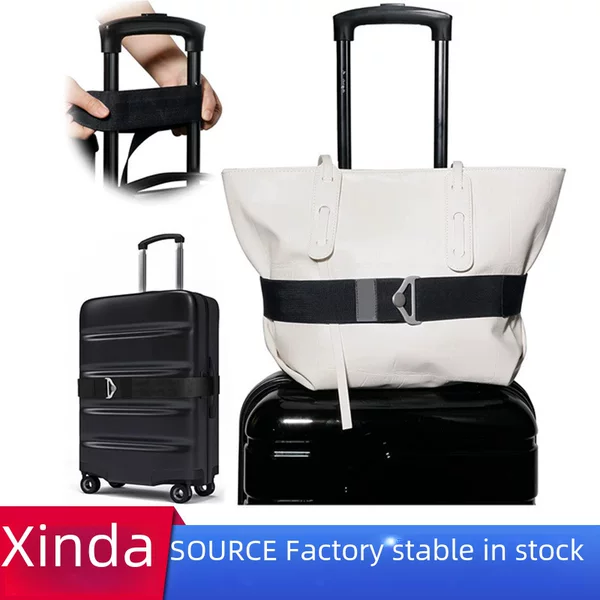Luggage suitcase straps stretch cross packing belt metal buckle bundle elastic band