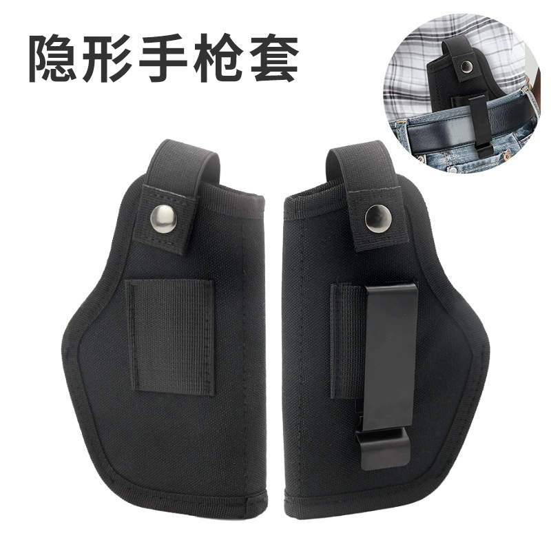 Скрытый гужной кобура (Glock) быстродел IWB клип, компактный дорожный носитель, черный/зеленый