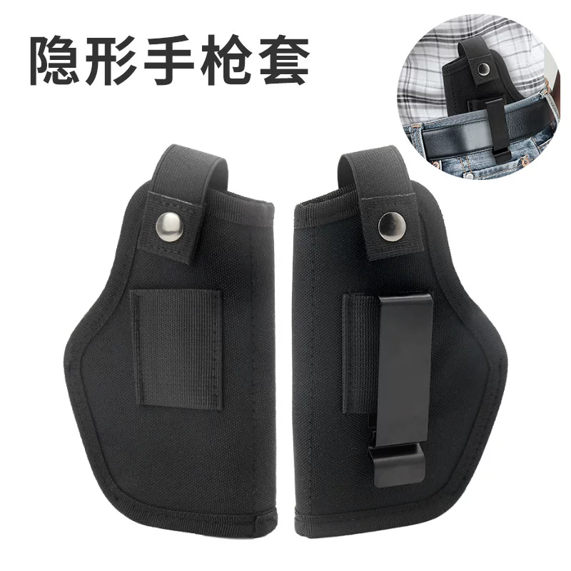 Скрытый гужной кобура (Glock) быстродел IWB клип, компактный дорожный носитель, черный/зеленый