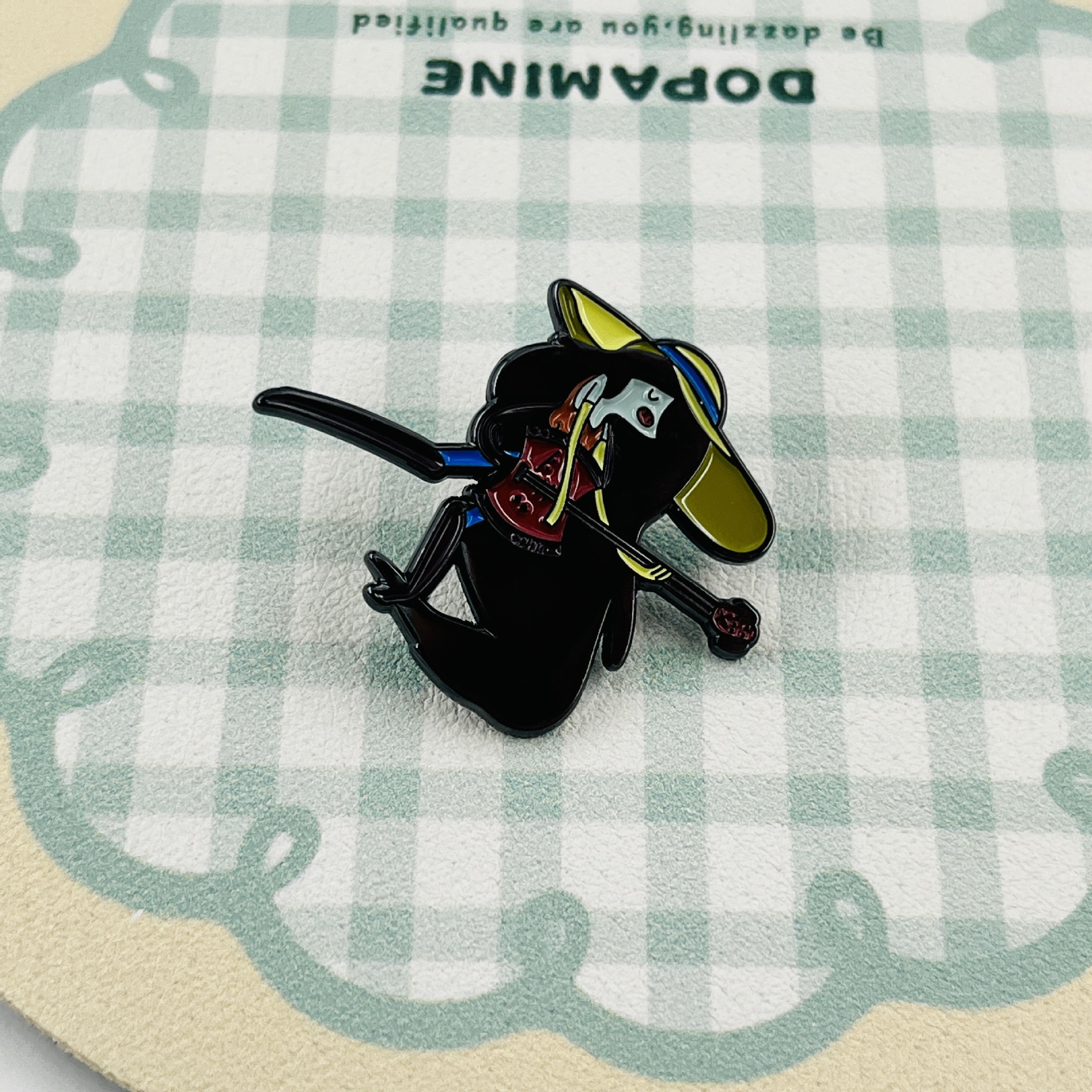 Cool and Stylish Marceline Axe Bass Brooch Adventure Time Anime Merchandise Badge Clothing Backpack Accessories Wholesale