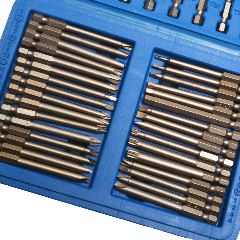 Un conjunto completo de destornillador eléctrico de perforación manual automática un conjunto completo de 50pc36pc conjunto conjunto de cabeza de lote