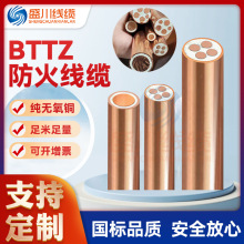 加工PVC材質低電阻精度無氧銅芯 BTTZ防火線纜戶外防火工程電纜