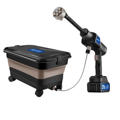 Customized High-Pressure Lithium Battery Car Washing Machine, Mobile Folding Car Washing Water Tank, Wireless Car Washing Water Gun, Cross-Border Power Tools