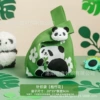 Bamboo panda with accessories