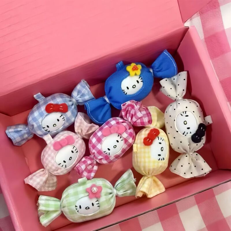かわいいキャンディ kt ペンダント弓小さな花チェック柄スクールバッグバッグペンダント人形キーホルダーニッチ多用途|undefined