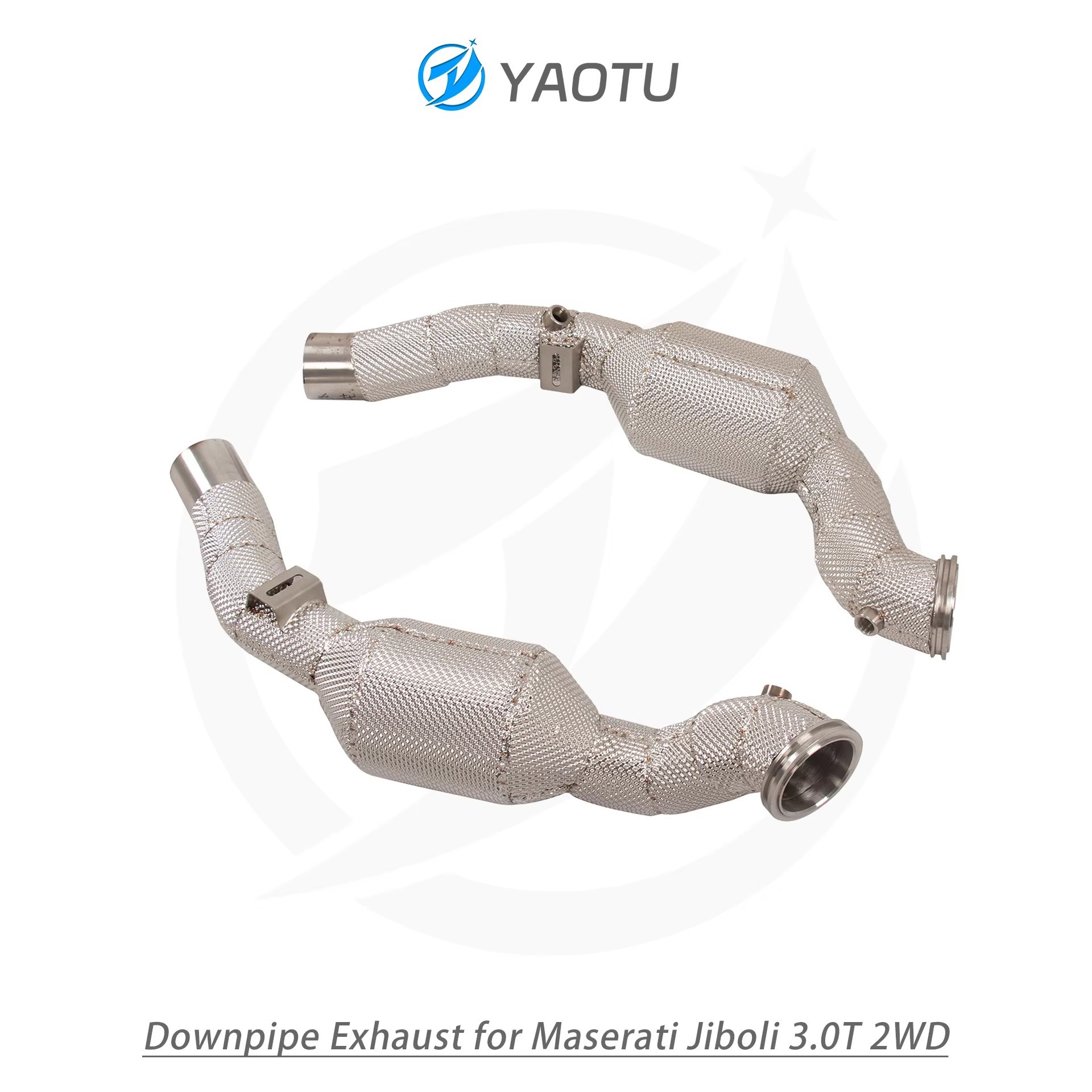 Suitable for Maserati Ghibli 3.0T high-performance exhaust pipe with catalytic converter