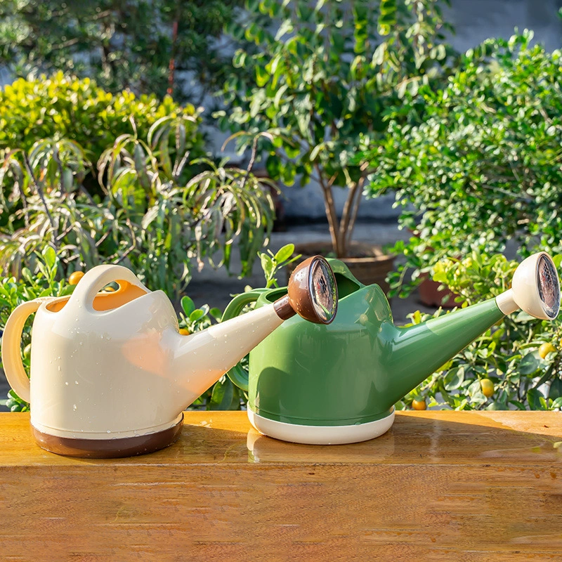 4-литровая пластиковая лейка с длинным носиком для домашнего использования, утолщенная лейка из смолы для садоводства и полива цветов.