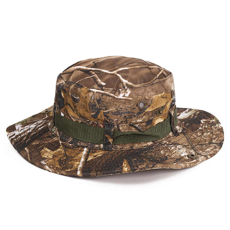 Sombrero de pescador de verano de tela de doble cara almacena portátil sombrero de verano al aire libre pesca gorra gorra de sombrero
