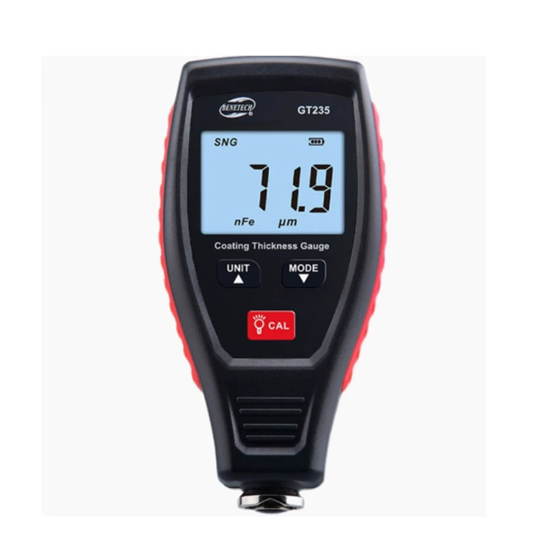 Высокоточный толщиномер покрытия Biaozhi GT235, измеритель красочной пленки, измеритель автомобильной краски, измеритель толщины антикоррозионной краски покрытия