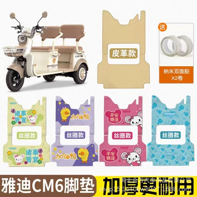 Electric tricycle household type adult Car Carpet
