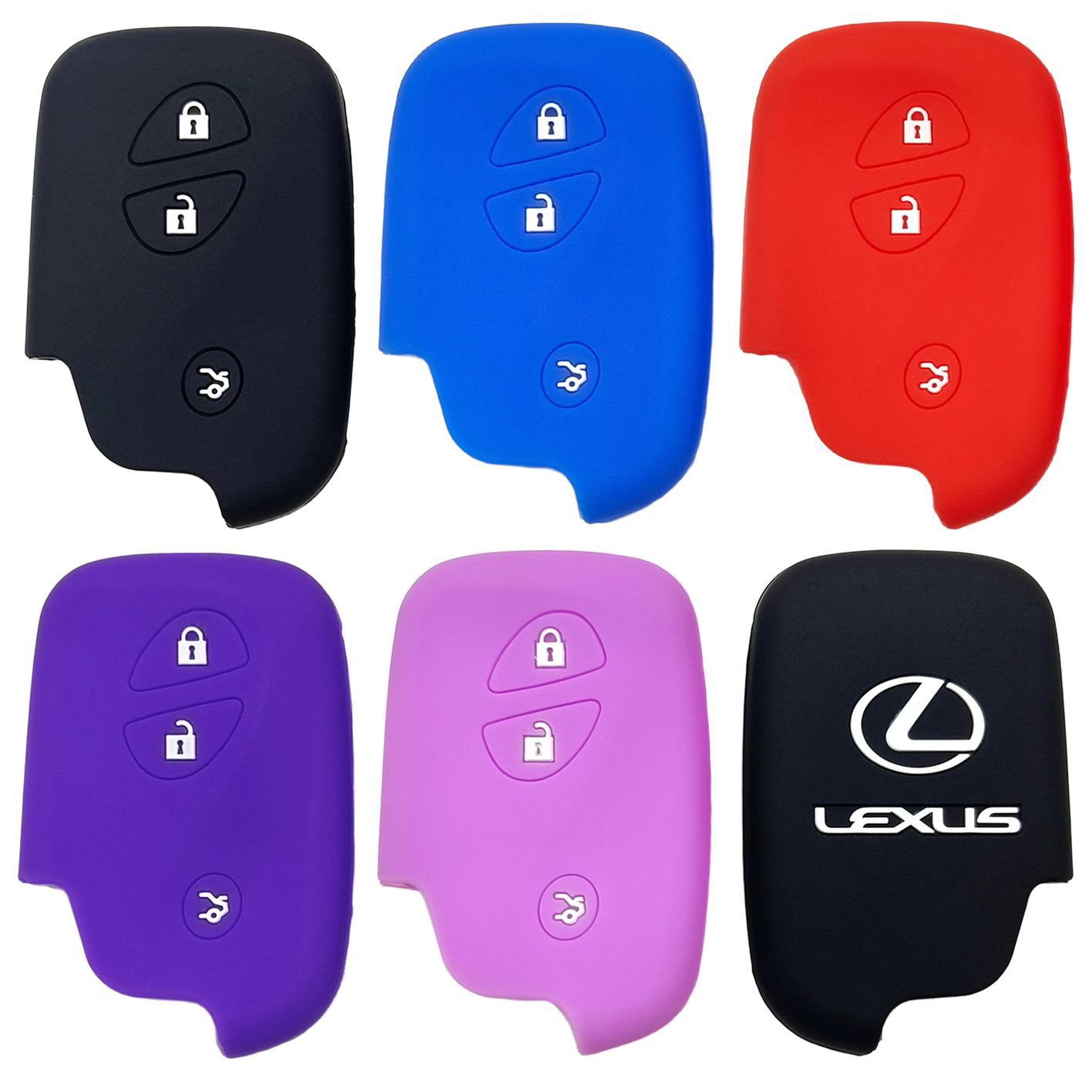 Lexus CT200H 원격 제어 3키 자동차 키 케이스 Lexus Lexus 실리콘 키 케이스에 특별히 사용됩니다.
