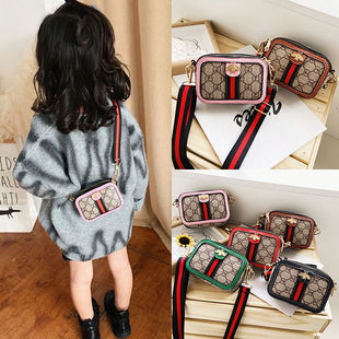 Children's Bag 2023 New Girls' Crossbody Bag Cute All-match Little Girl Shoulder Bag Stylish Princess Small Bag