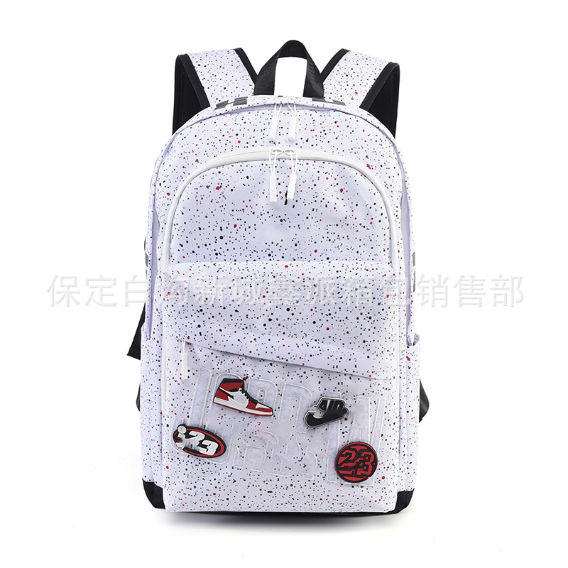 With velcro, big, white