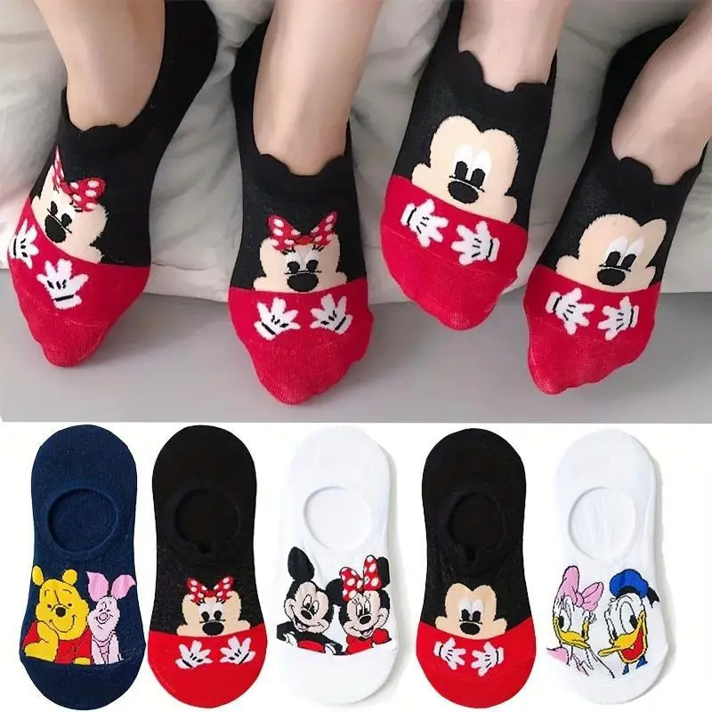 Donald Duck, Minnie, Chipmunk, Piglet, Winnie the Pooh, Big-Eyed Boy, Boat Socks, Invisible Socks, Women's Socks, Shallow Mouth Socks