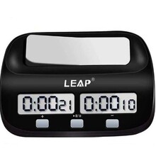 天福棋钟9907S智能棋钟中国象棋计时钟国际象棋围棋电子棋黑色