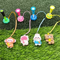 Golf Ball Cartoon Punny Rabbit Monkey Bear Bunny Ball Golf Ball Golf Golf Ball Ball Kit 83mm Ball Card с анти-потерянной веревкой