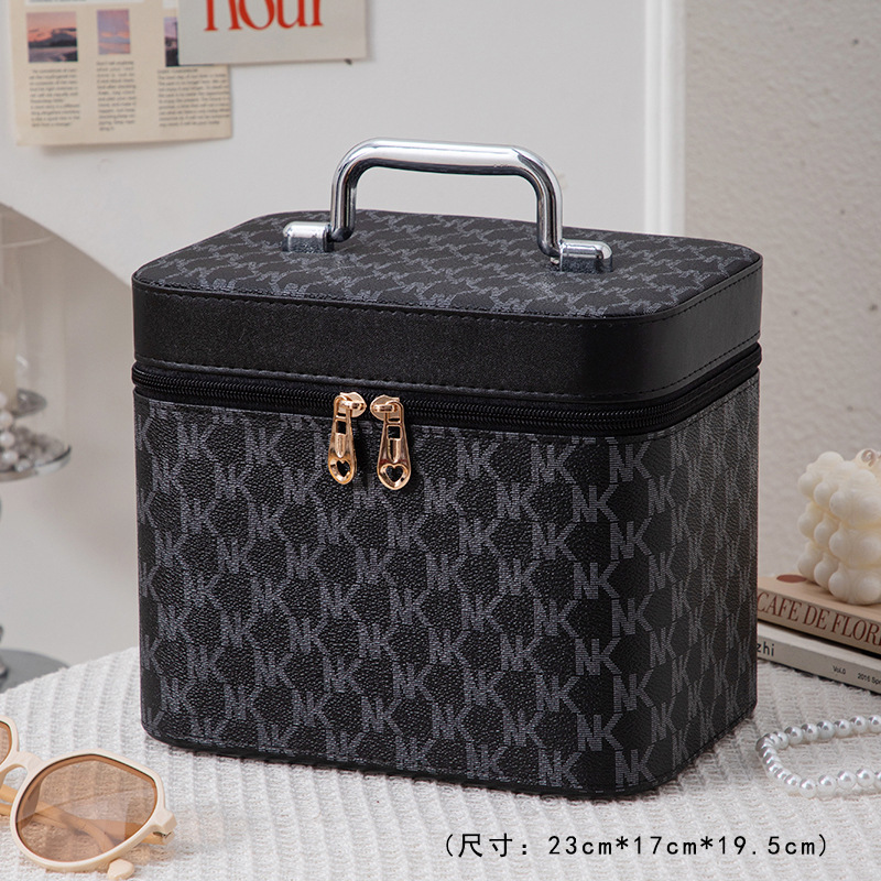 Caja de maquillaje de recuerdos de boda Caja de regalo Productos para el cuidado de la piel del hogar de gran capacidad para organizar maletas Almacenamiento de belleza