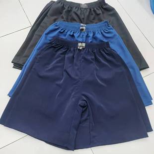 Middle-aged and Elderly Men's Loose Dad's Casual Large Shorts Men's Summer Outer Wear Sports Six-point Pants Elderman's Elagine Large and Medium-sized Pants