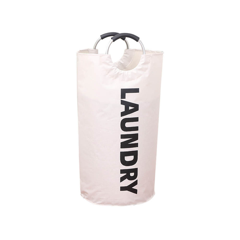Bolsa de lavandería de tela Oxford - Transfronteriza (Amazon), tamaño grande, canasta de ropa sucia, plegable, con asa de espuma, también para almacenar juguetes, portátil