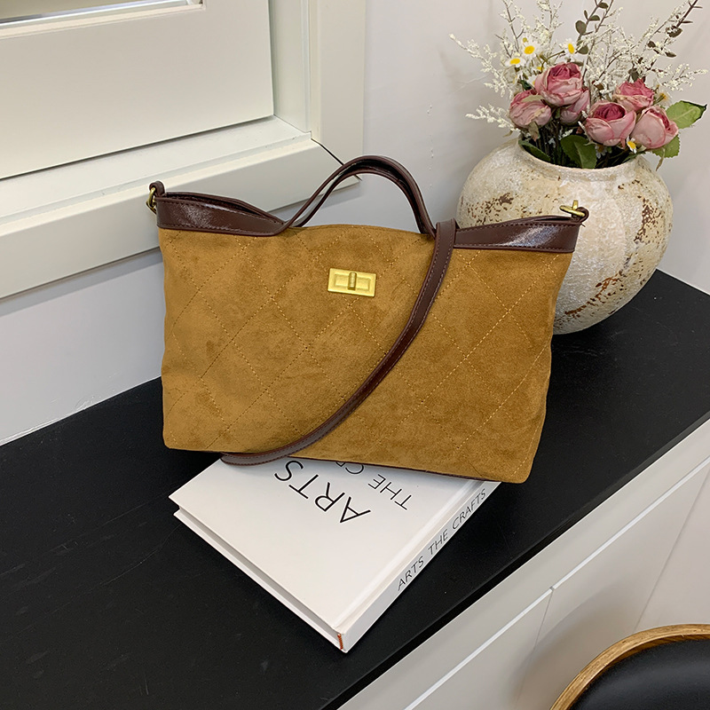 Leopard Print Handbag For Women, Large Capacity Shoulder Bag_voghion.com