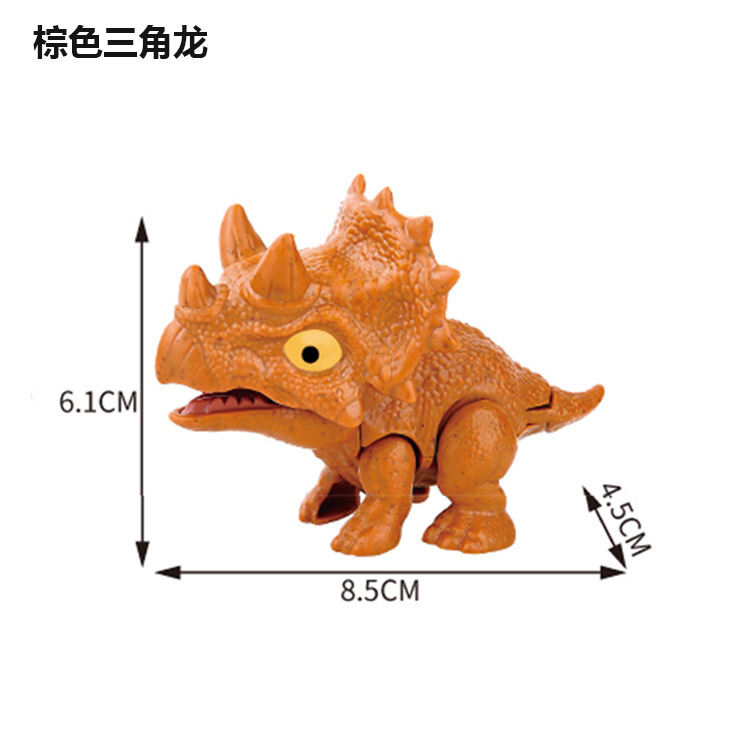 Dedo mordido juguetes de dinosaurio para niños mordido mano modelo de dibujos animados para niños regalos de huevos de dinosaurio simulación de dinosaurio al por mayor