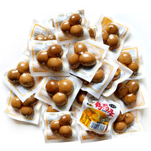 鹌好去壳卤鹌鹑蛋即食卤蛋五香盐焗泡面搭档批发零食休闲小吃30枚