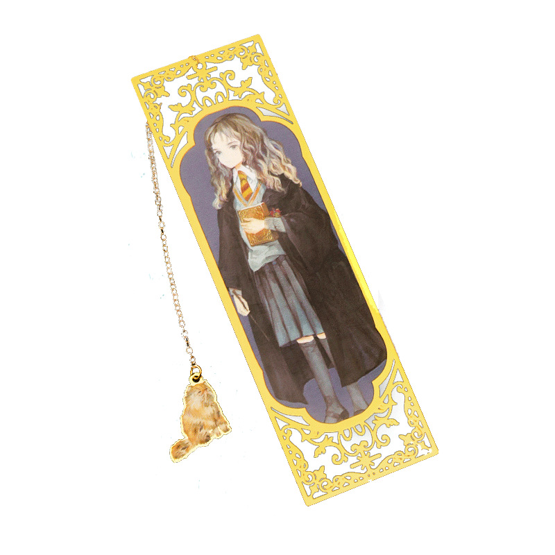 Harry Potter Regalo de Cumpleaños metal original marcador Gryffin estudiante universitario ha ventilador papelería regalo