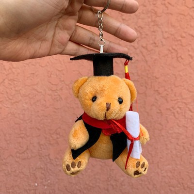 Oso doctor colgante marrón