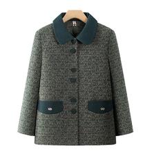 奶奶春秋装外套中老年人女装洋气妈妈秋季上衣休闲老人老太太衣服