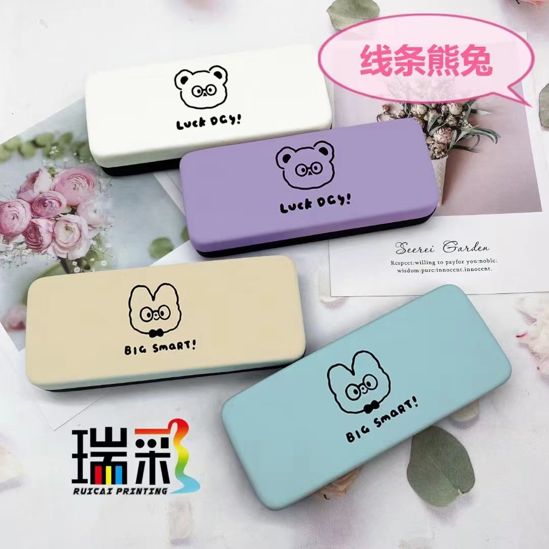 square fashionable cartoon fresh trend high-end glasses